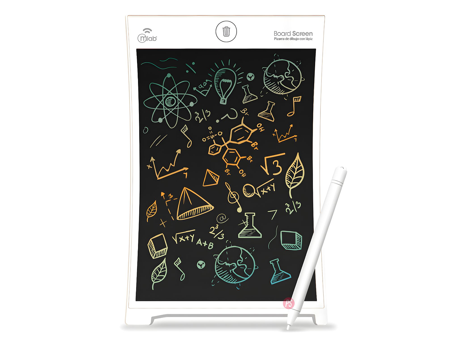 Pizarra LCD 8.5″ Board Screen Lápiz Borrado Instantáneo - PS 1
