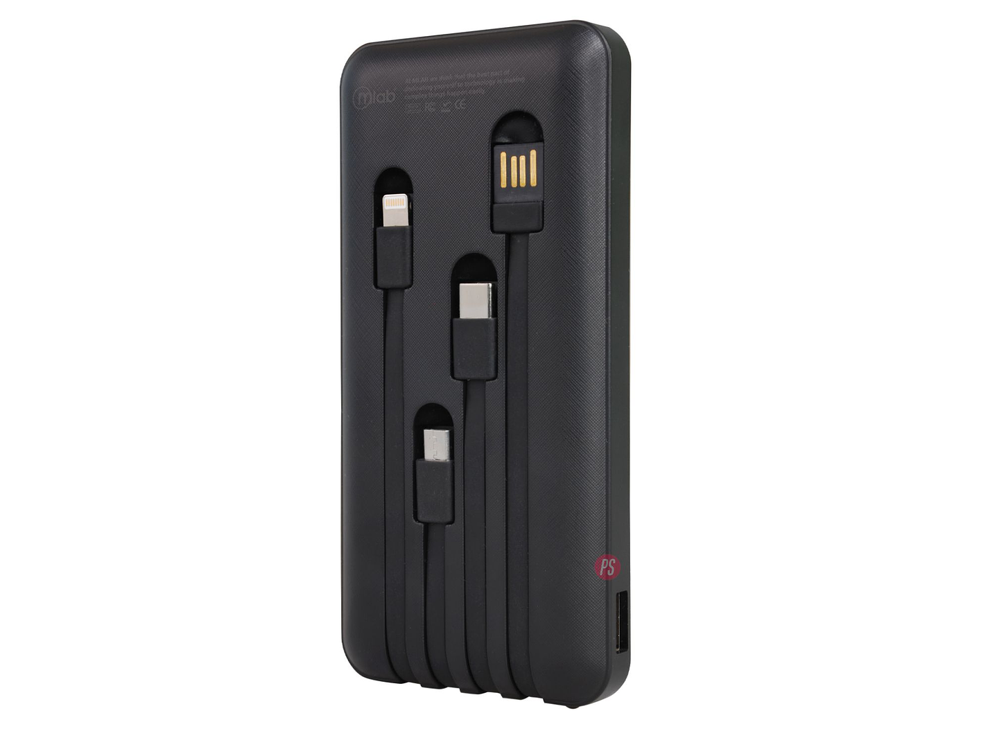 Powerbank 5000mAh Pocket Energy con 4 Cables y Linterna - PS 2