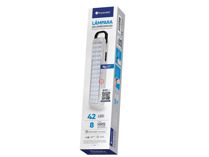Luz de Emergencia 42 LED 180LUM Recargable Automática - PS 5