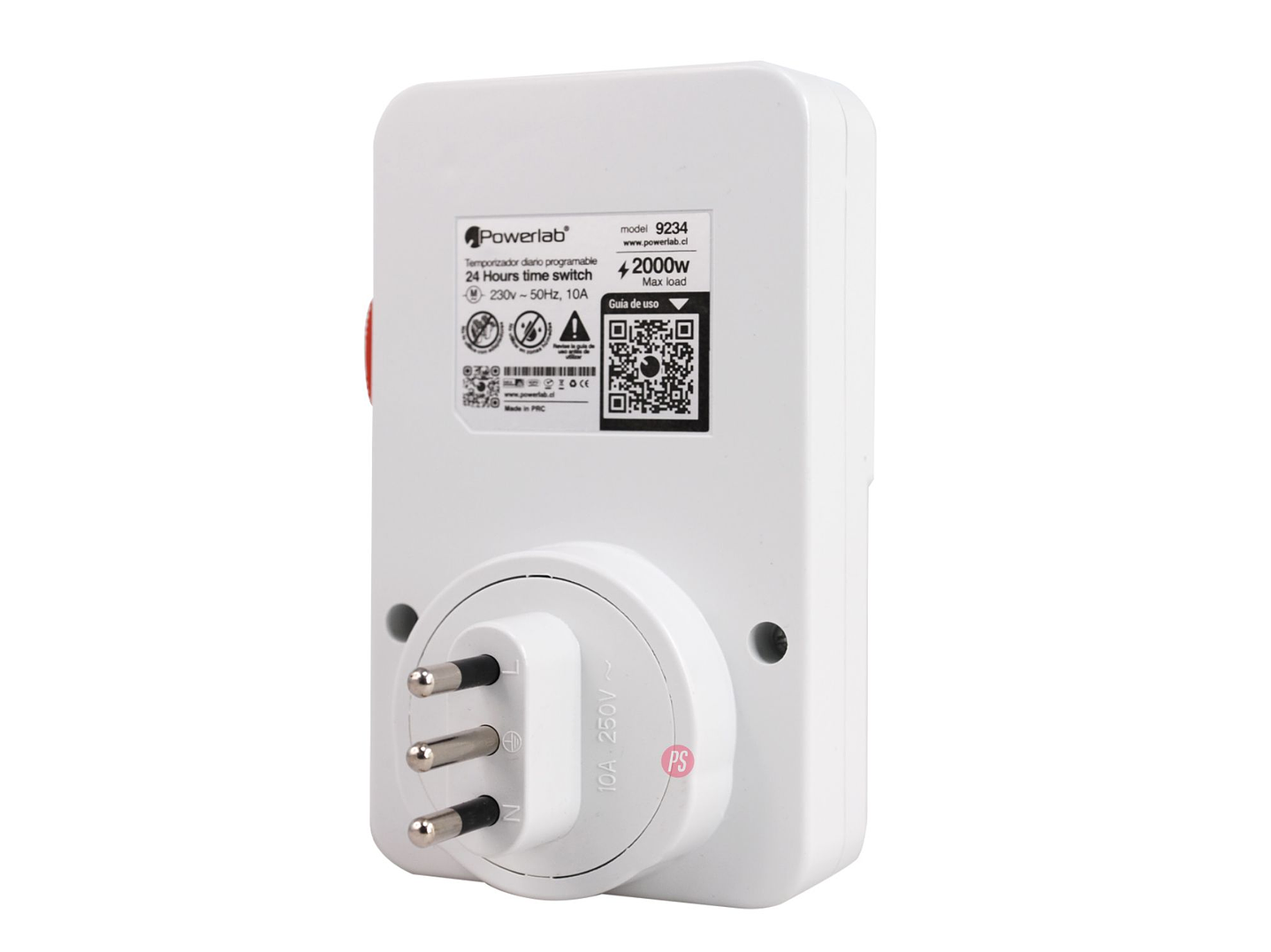Timer Análogo 2000W Programable 24H Encendido Y Apagado - PS 2