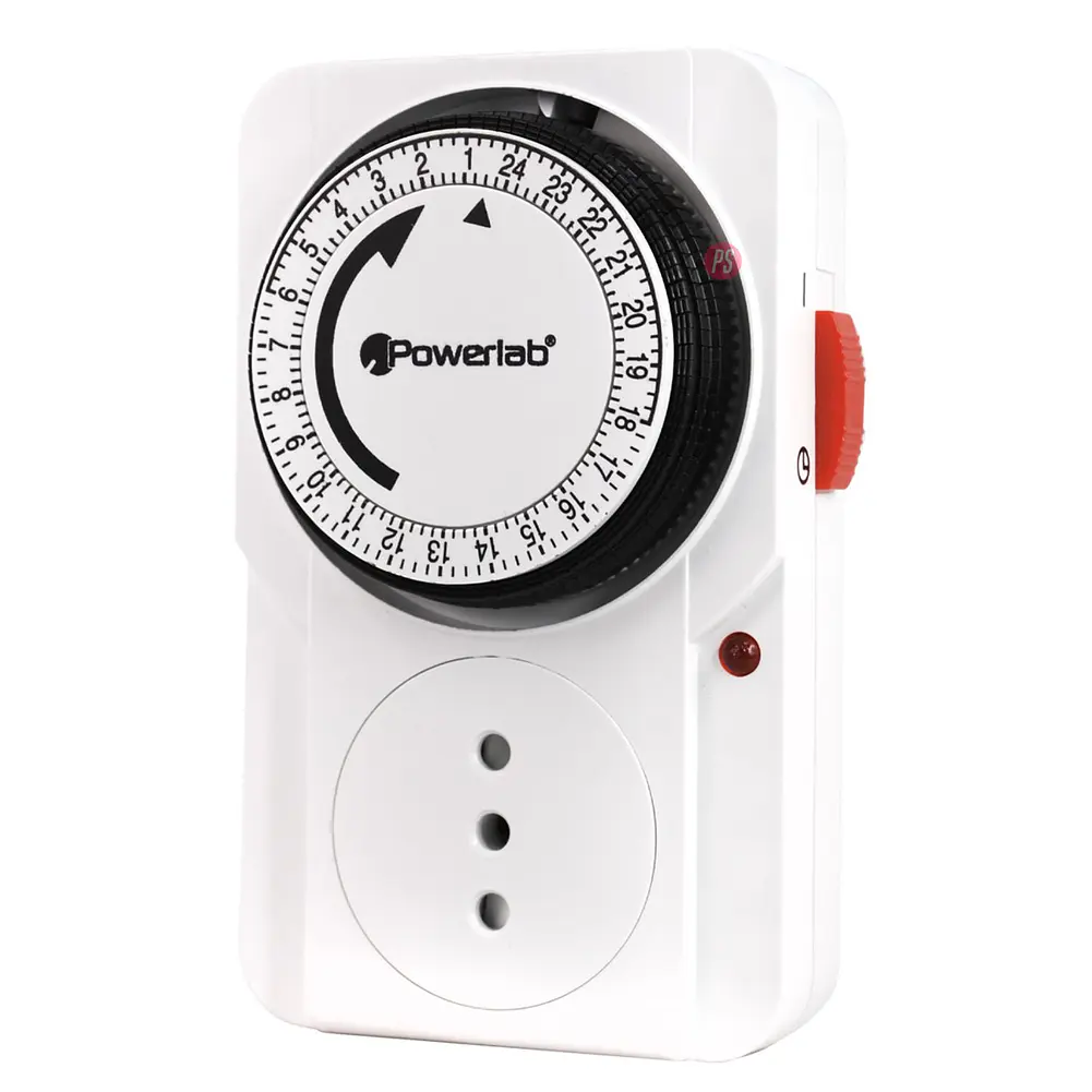 Timer Análogo 2000W Programable 24H Encendido Y Apagado - PS 1