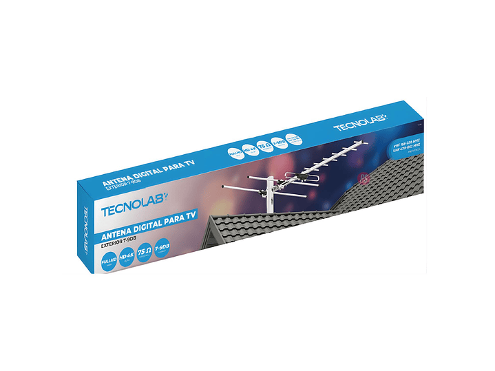 Antena Tv Digital Hdtv Exterior 7 A 9 DB - PS 3