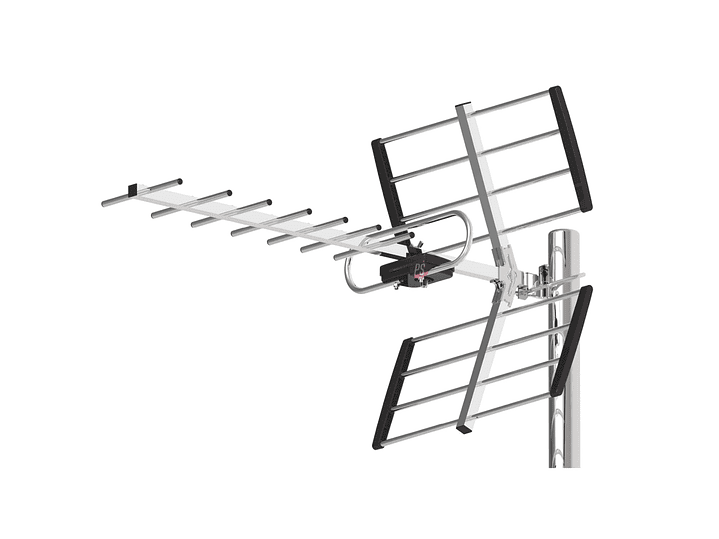 Antena TV Digital Exterior 10 A 13 dB Alta Recepción - PS 2