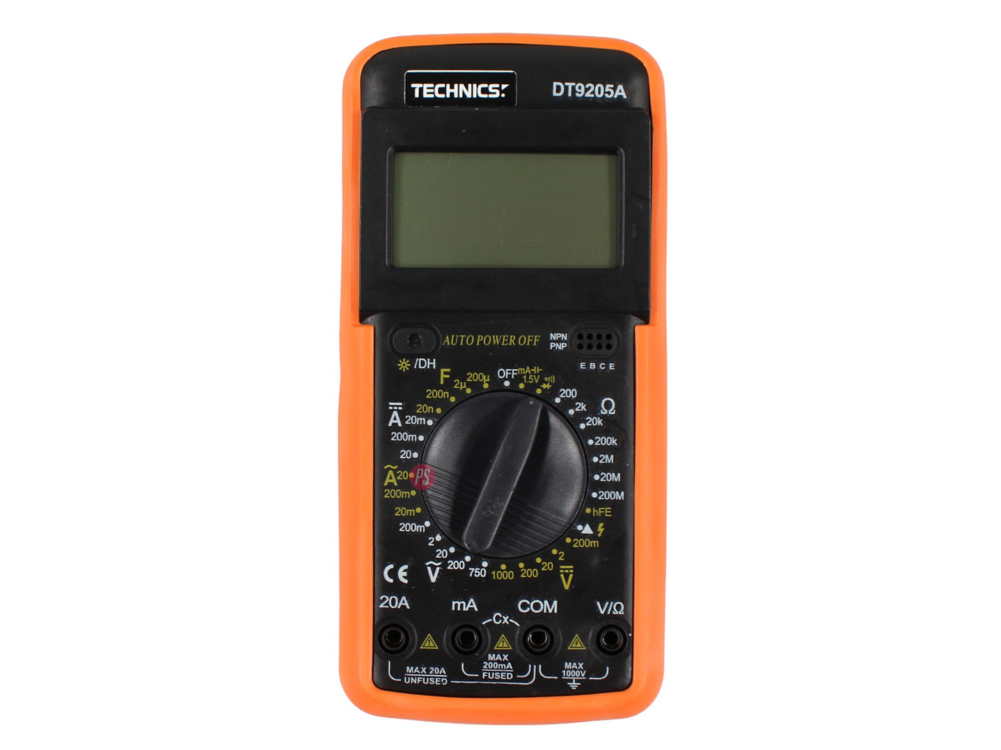 Multitester Digital DM9205A Preciso y Fácil de Usar - PS 1