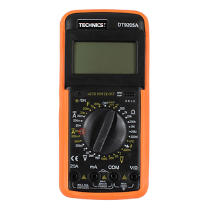 Multitester Digital DM9205A Preciso y Fácil de Usar - PS