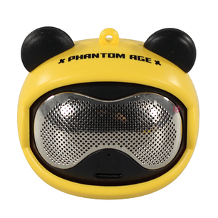 Parlante Bluetooth Multiface 5W con Colgante Amarillo - PS