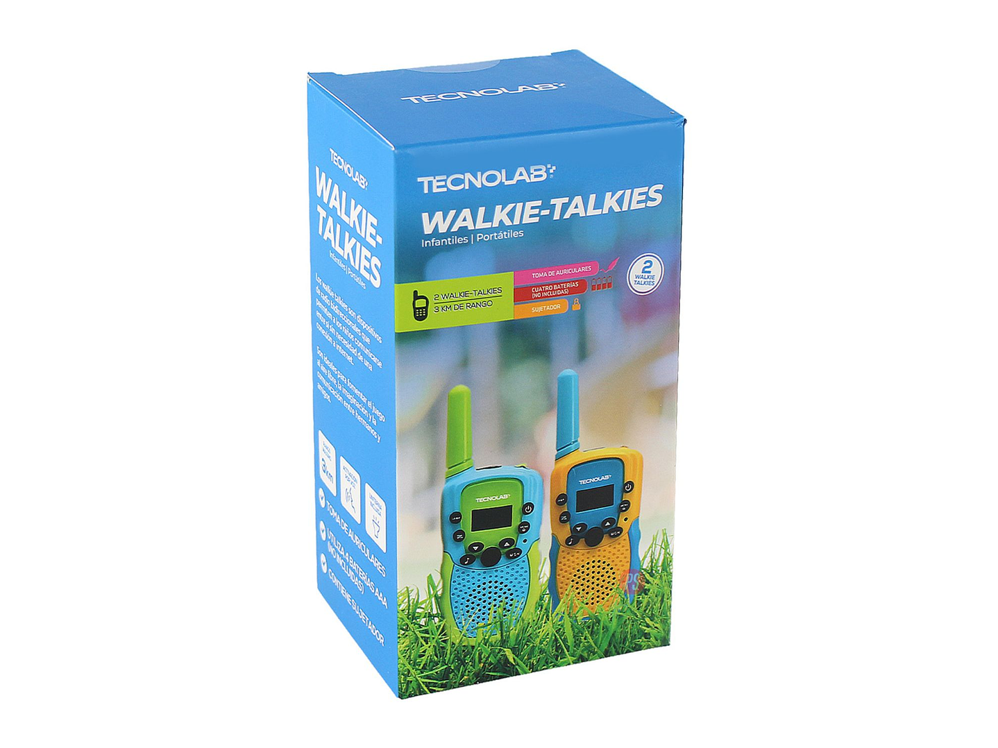 Pack 2 Walkie Talkie Niños 22 Canales Colores - PS 6