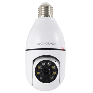 Cámara Seguridad Soquete WiFi 360 Full HD Audio y Luz - PS