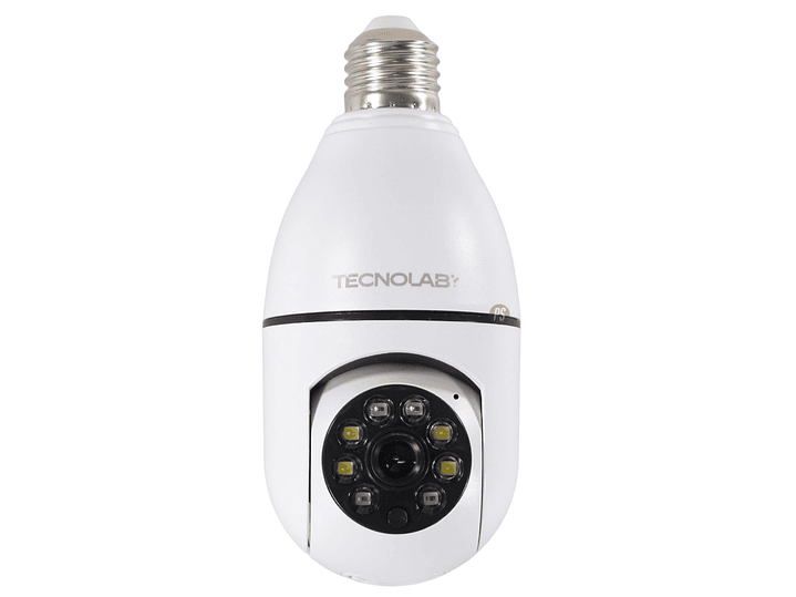 Cámara Seguridad Soquete WiFi 360 Full HD Audio y Luz - PS 1