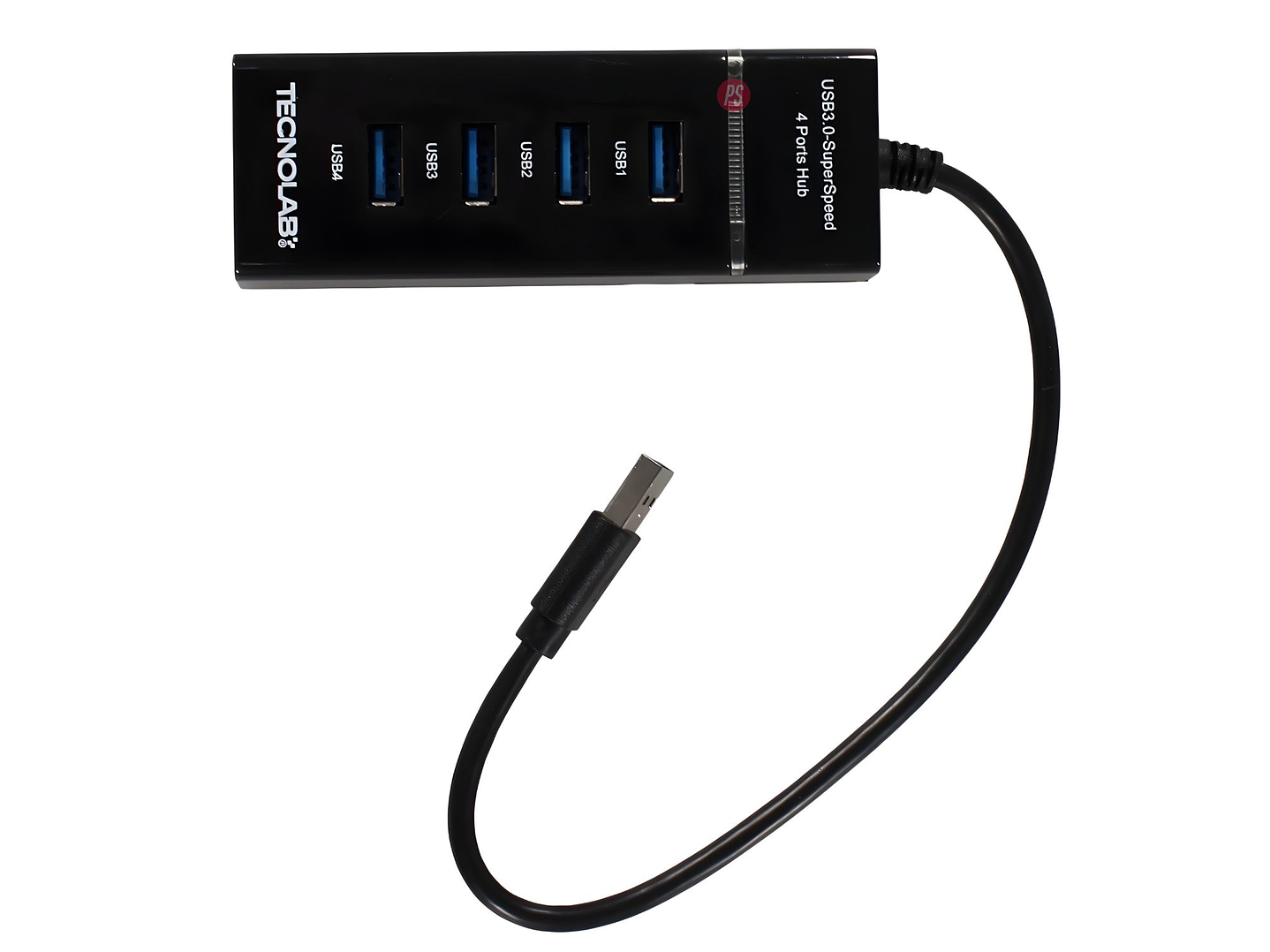 Hub USB SuperSpeed 4 Puertos 5Gbps con Protección y LED - PS 2