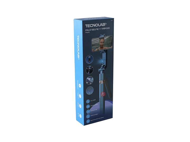 Bastón Selfie Inteligente Trípode y Seguimiento Facial - PS 5