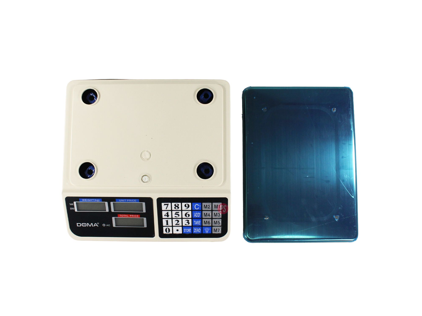 Balanza Digital 40 kg Almacenes Recargable Inoxidable - PS 3