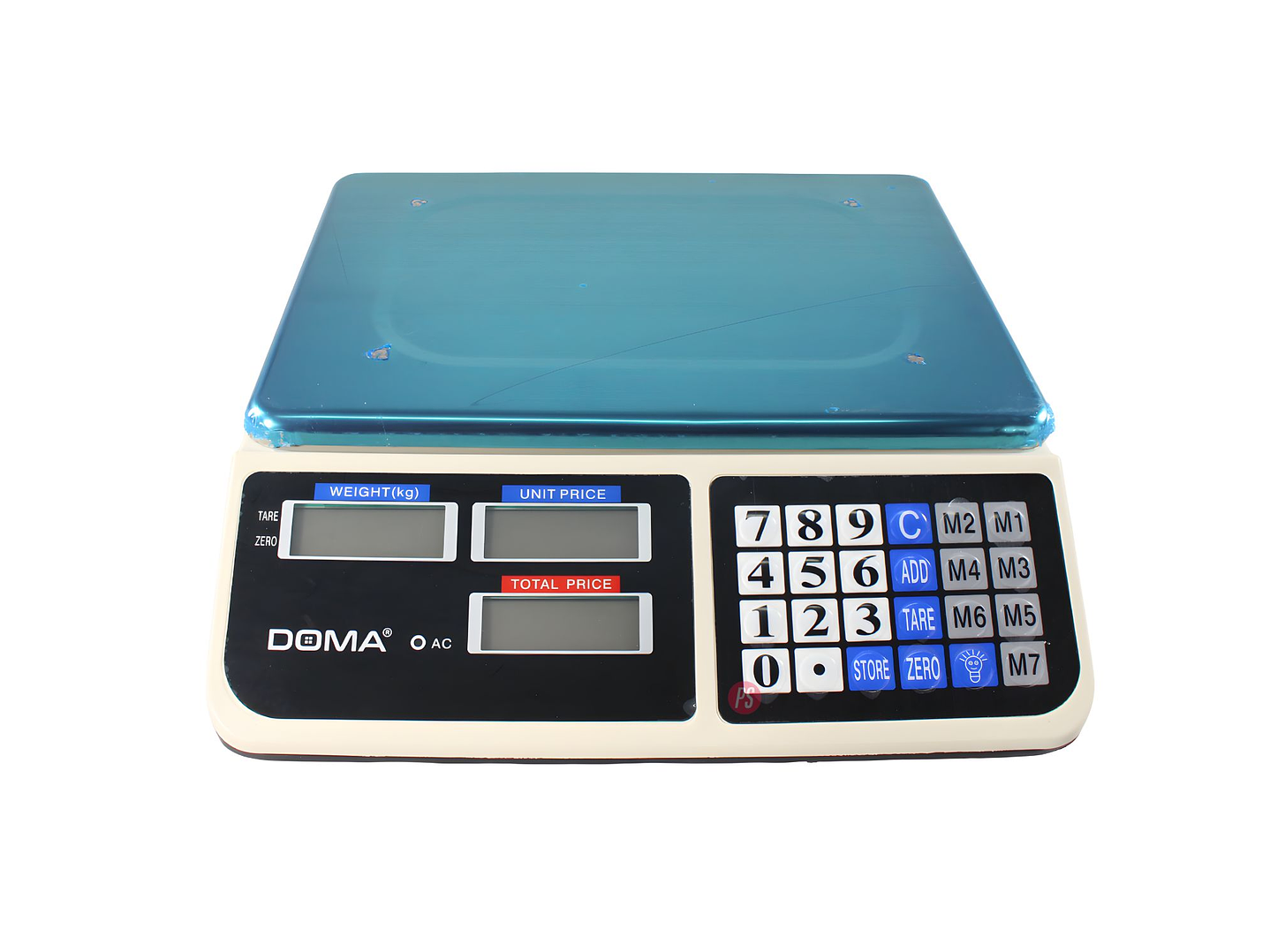 Balanza Digital 40 kg Almacenes Recargable Inoxidable - PS 1