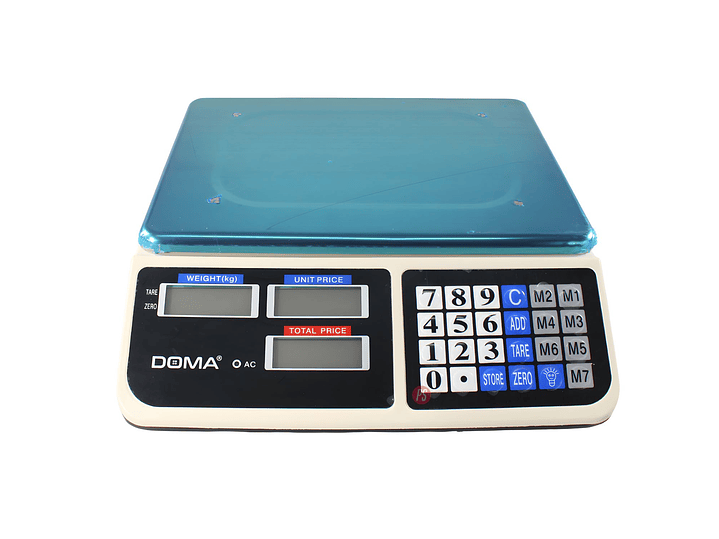 Balanza Digital 40 kg Almacenes Recargable Inoxidable - PS 1