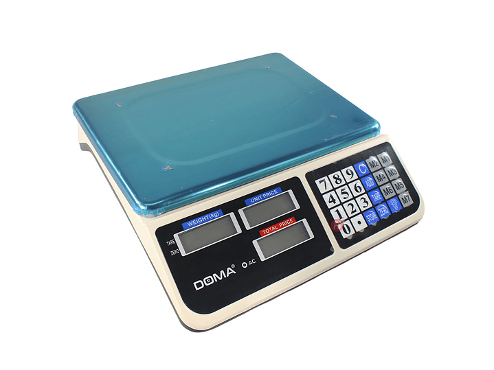 Balanza Digital 40 kg Almacenes Recargable Inoxidable - PS 2