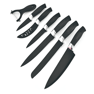 Set de Cuchillos 7 Piezas Ergonómicos y Resistentes - PS