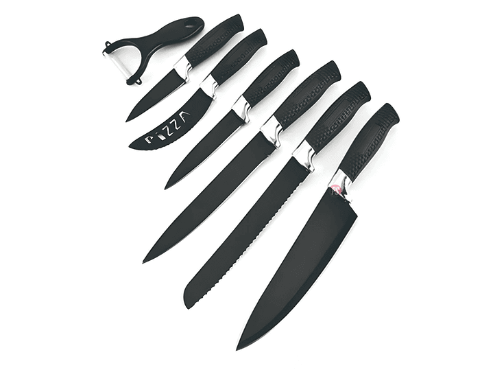 Set de Cuchillos 7 Piezas Ergonómicos y Resistentes - PS 2