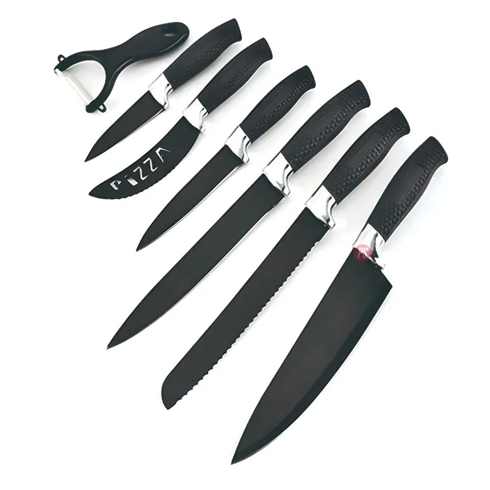 Set de Cuchillos 7 Piezas Ergonómicos y Resistentes - PS 2