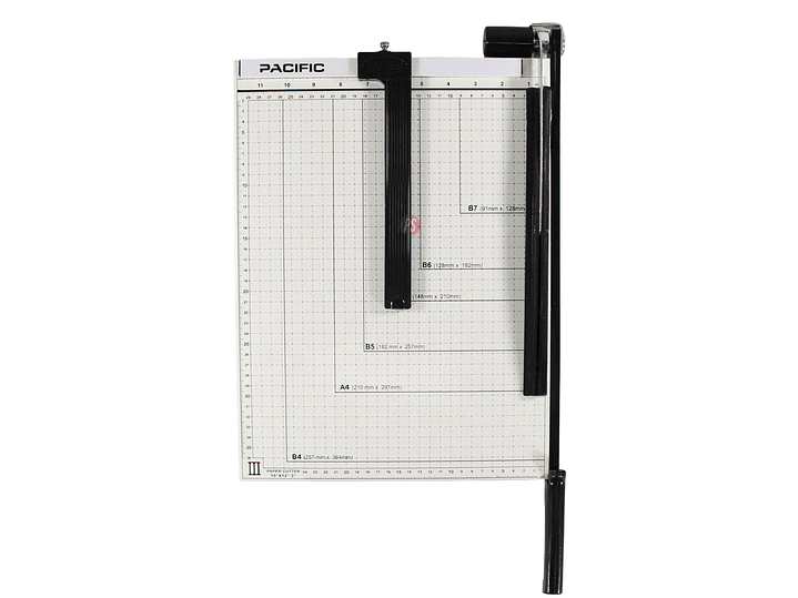 Guillotina A4 Metalica 12 Hojas con Regla Paralela - PS 1