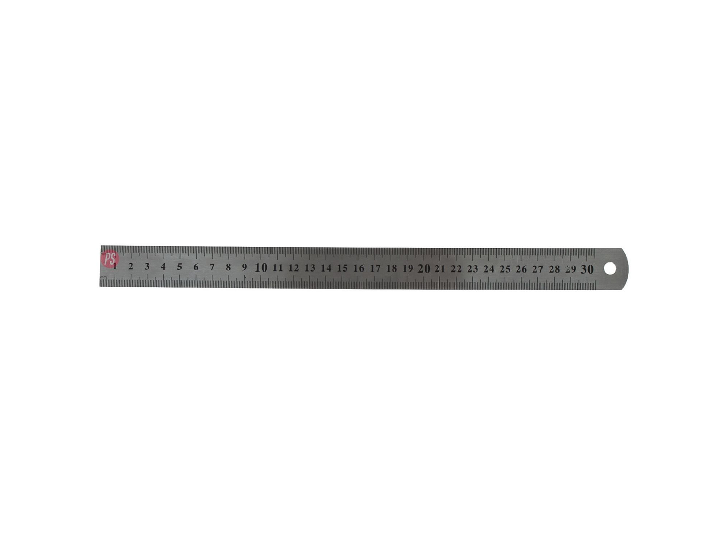 Regla Metalica 30 cm con Funda Protectora - PS 1