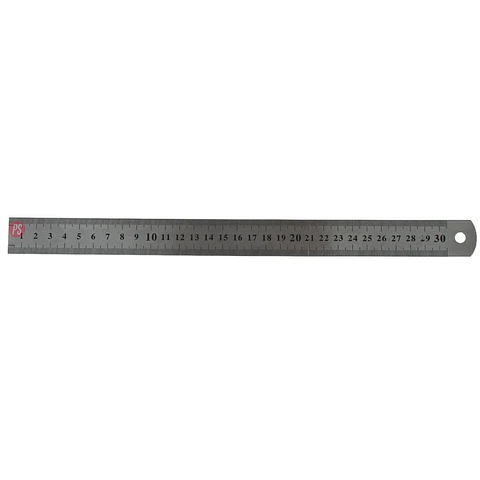 Regla Metalica 30 cm con Funda Protectora - PS