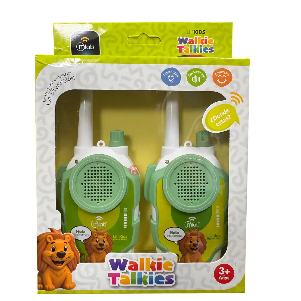 Kit 2 Walkie Talkie My Lil Kids 1 Canal para Niños - PS 2