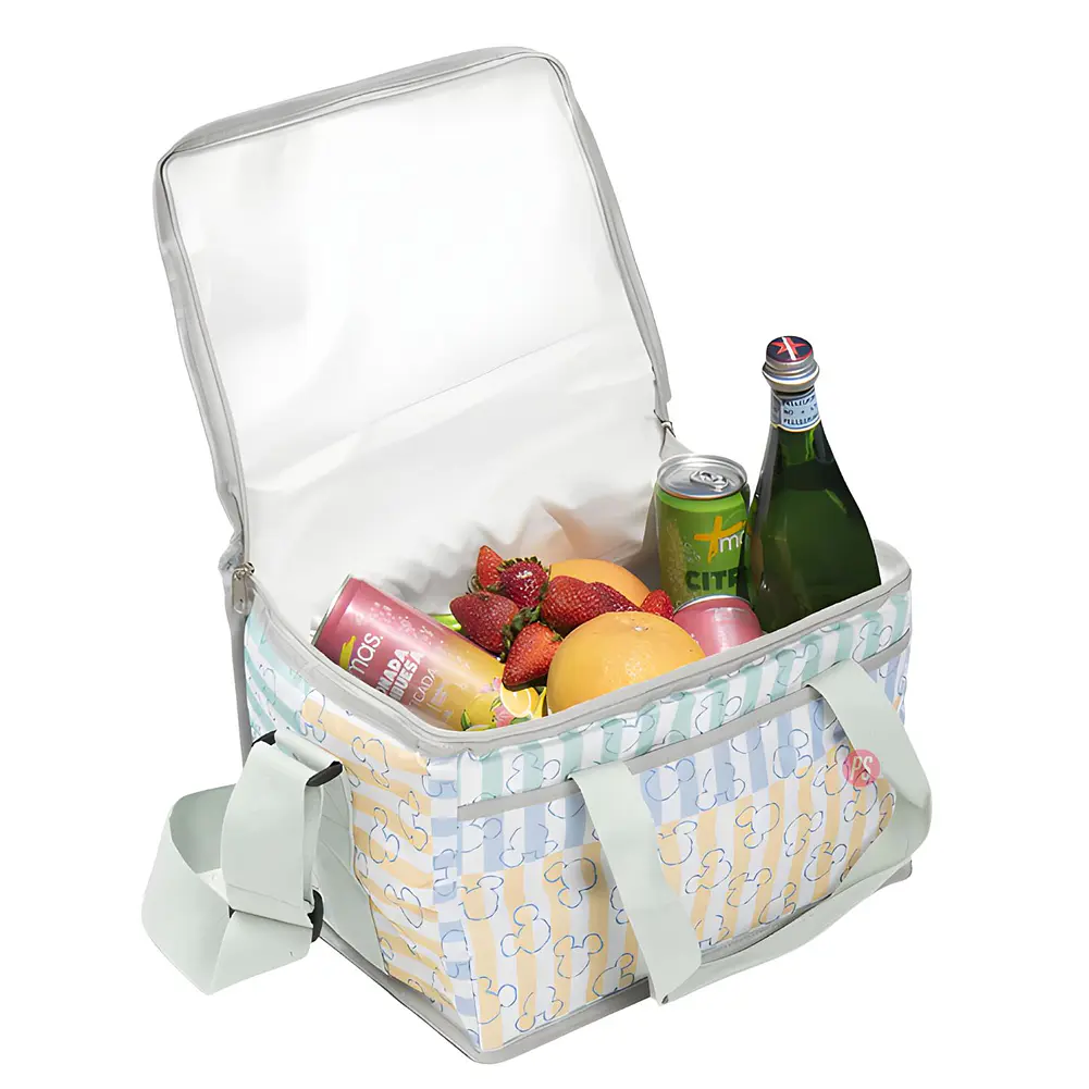 Cooler Bolso Picnic Diseño Mickey 34x22x25cms Termico - PS 3