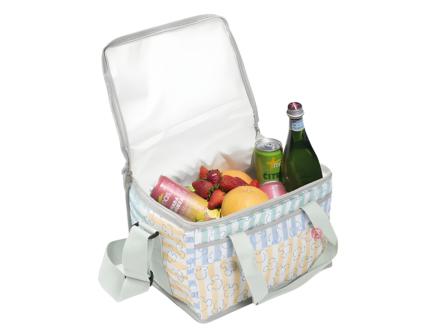 Cooler Bolso Picnic Diseño Mickey 34x22x25cms Termico - PS 3