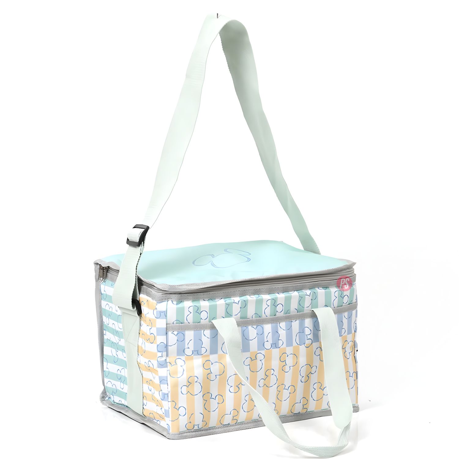 Cooler Picnic 34x22x25 cm Mickey Cuadros