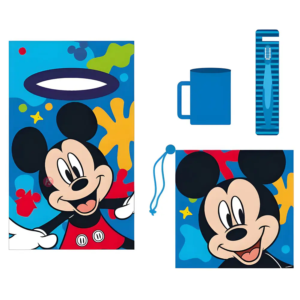 Set Higiene Párvulo Infantil Diseño Mickey 4 Piezas - PS 3