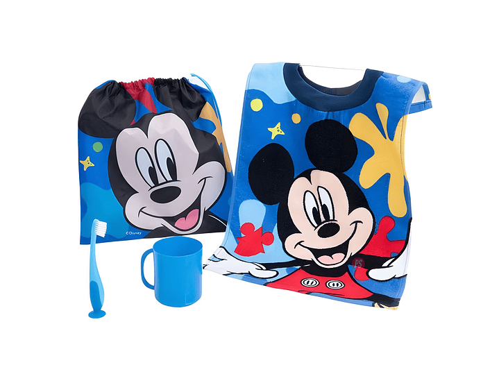 Set Higiene Párvulo Infantil Diseño Mickey 4 Piezas - PS 1