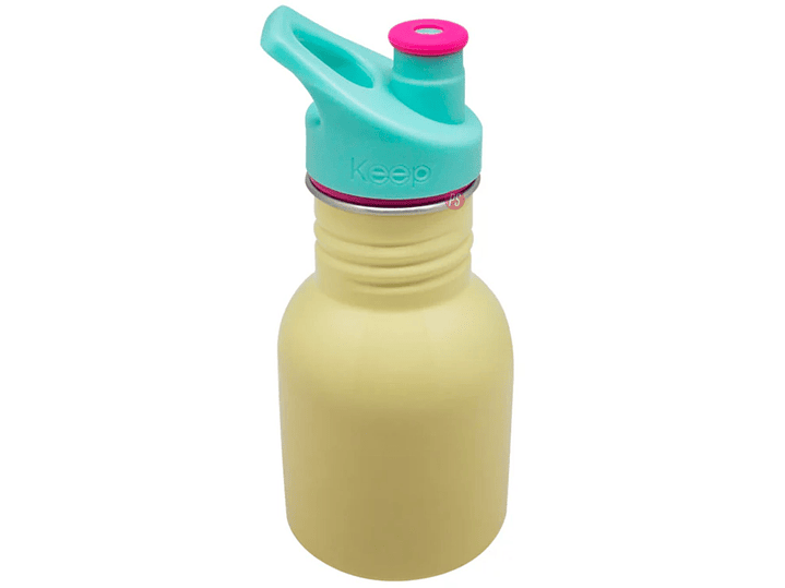 Botella Metalica Kido 335 ml Amarilla Libre de BPA - PS 2