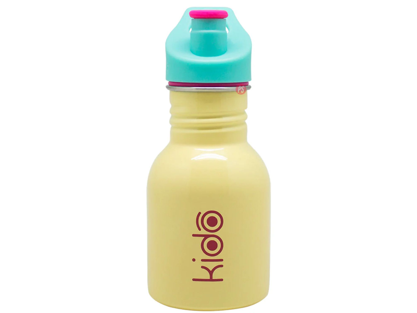 Botella Metalica Kido 335 ml Amarilla Libre de BPA - PS 1