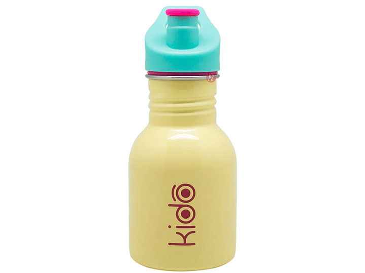 Botella Metalica Kido 335 ml Amarilla Libre de BPA - PS 1