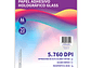 Papel Adhesivo Holografico 20 Hojas Glass A4 5760 DPI - PS - Miniatura 1