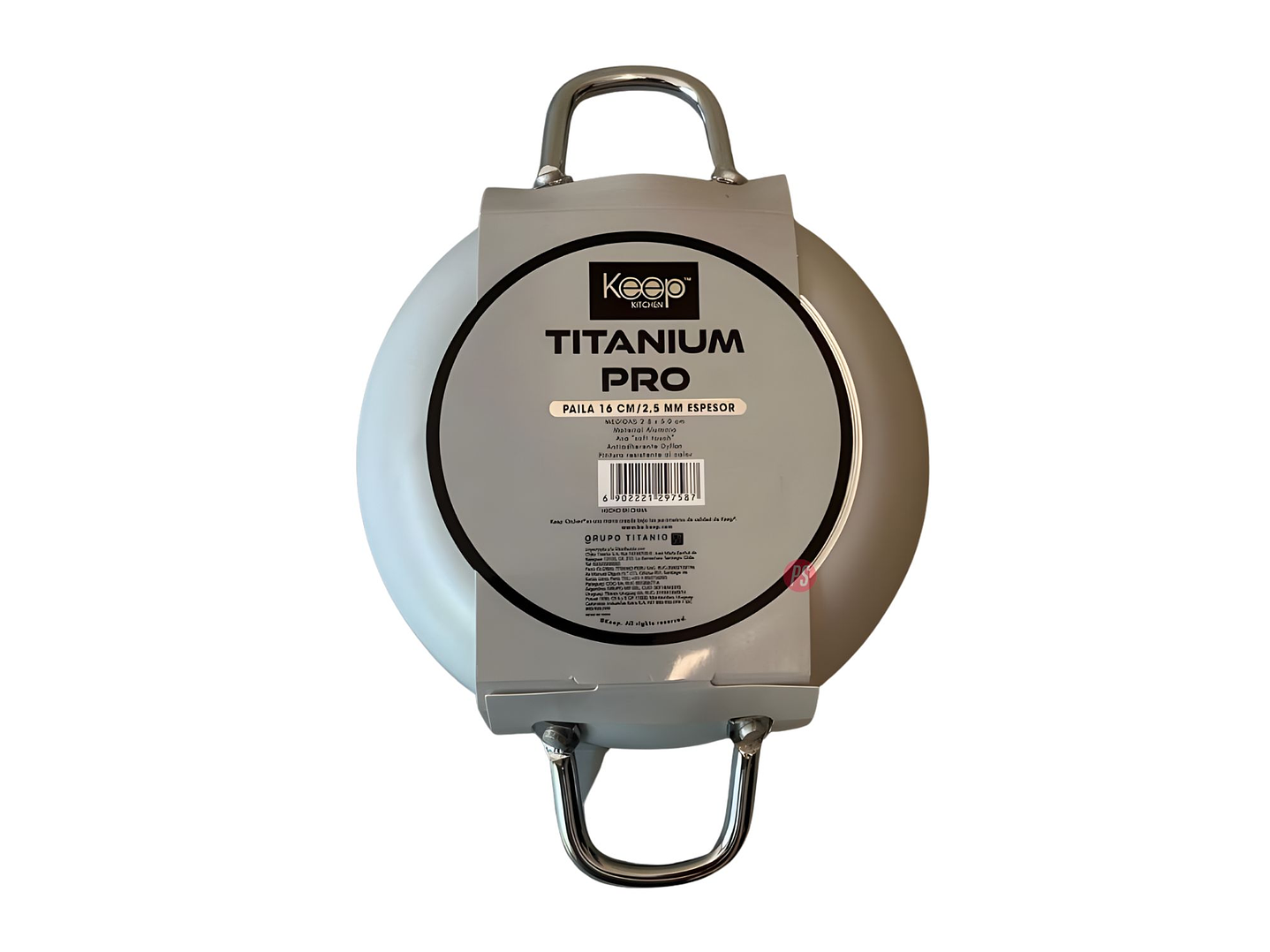 Paila Antiadherente 16cms Titanium Pro Colores - PS 5