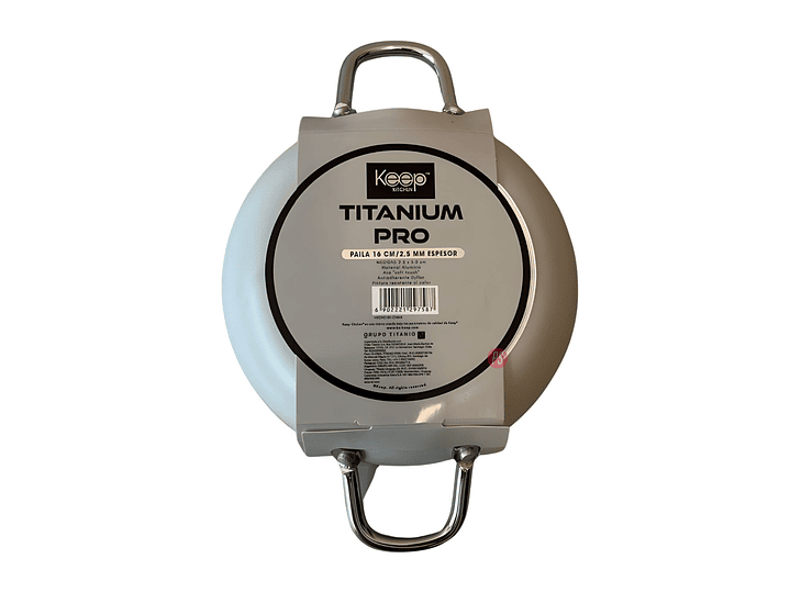 Paila Antiadherente 16cms Titanium Pro Colores - PS 5