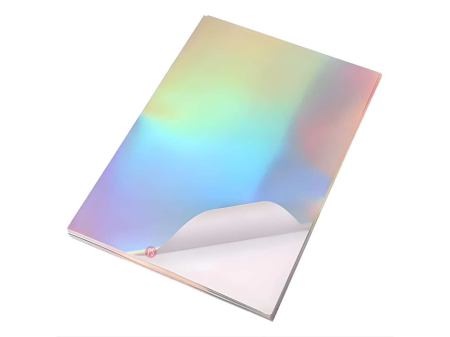 Papel Adhesivo Holografico 20 Hojas Sésamo A4 - PS 2