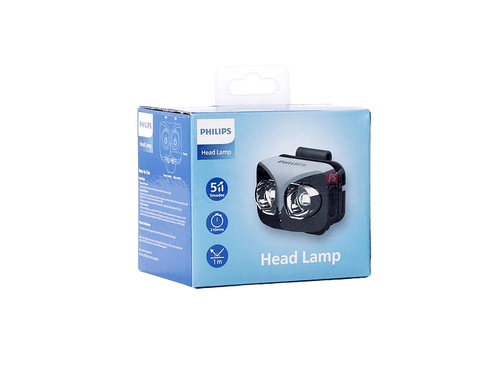 Linterna Frontal LED Philips Owl-Eye 450 lm 5W Sensor - PS 3