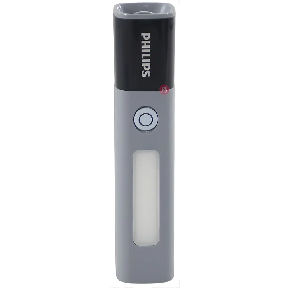 Linterna LED Philips 10W Recargable Zoom 150m 4 Modos - PS 2