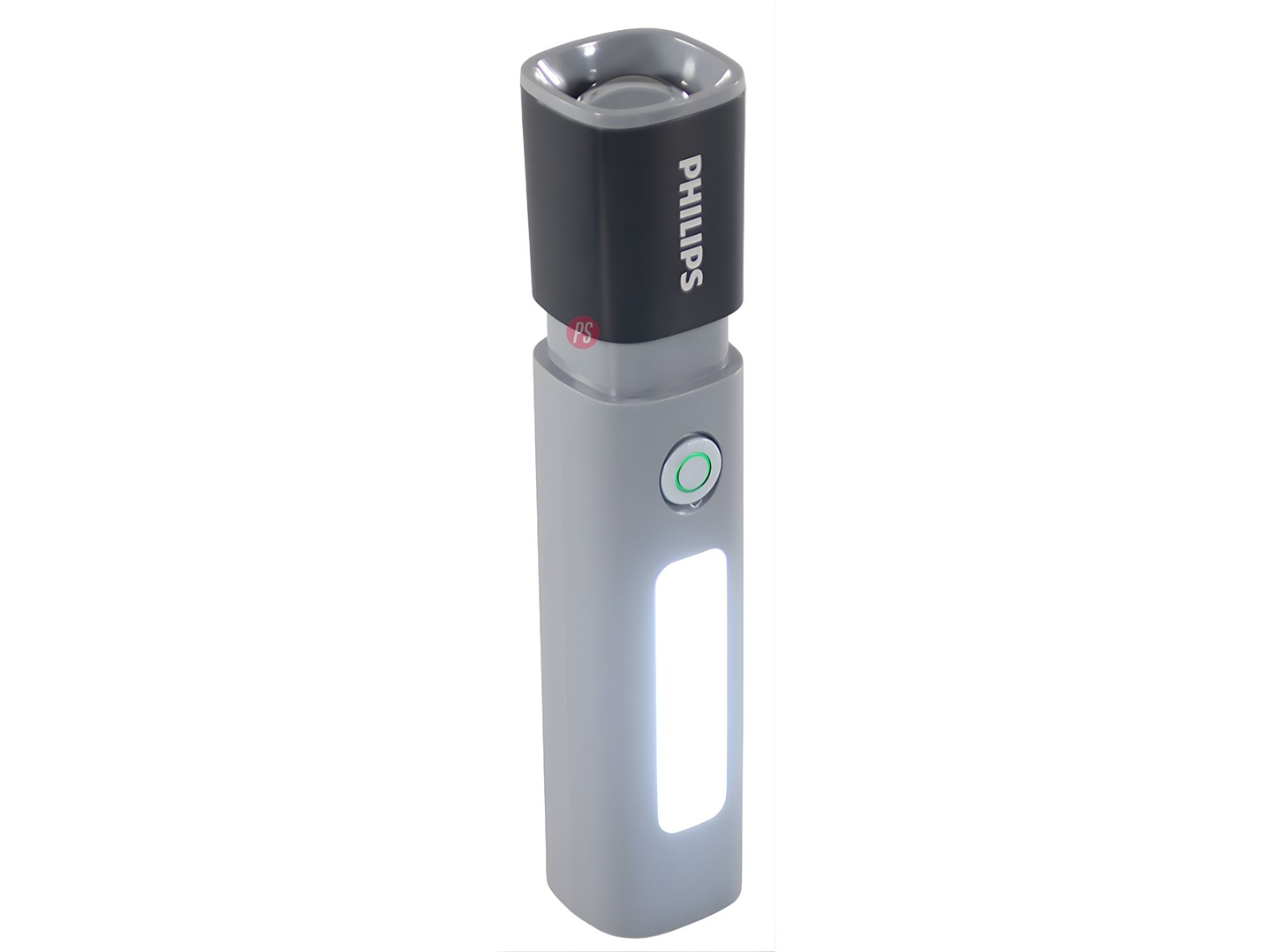 Linterna LED Philips 10W Recargable Zoom 150m 4 Modos - PS 1