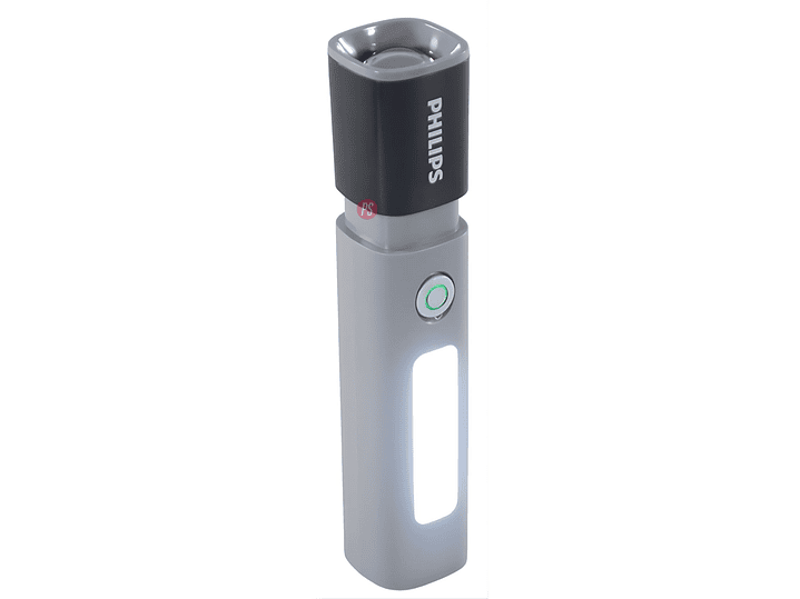 Linterna LED Philips 10W Recargable Zoom 150m 4 Modos - PS 1