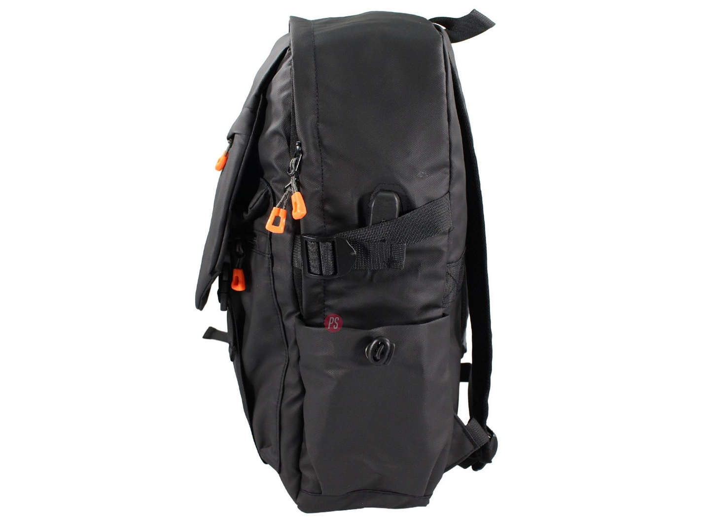 Mochila Negra Outdoor Casual Comoda y Resistente - PS 3