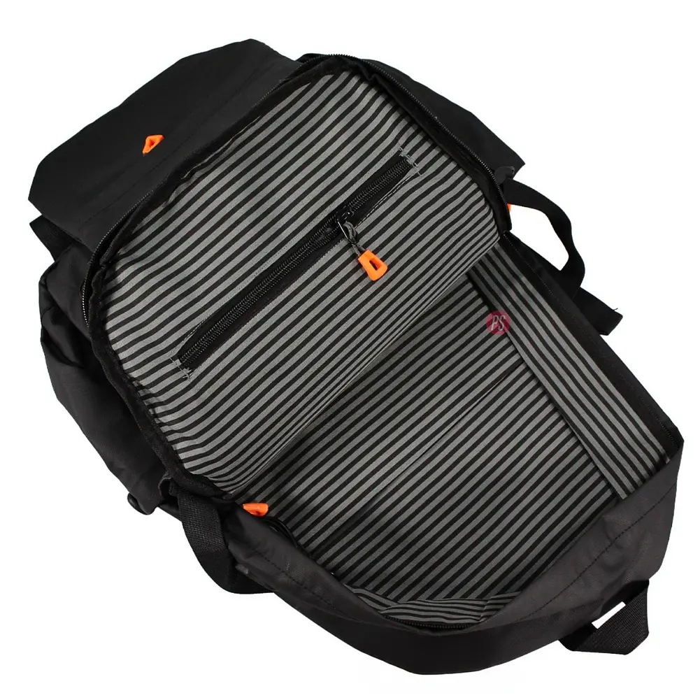 Mochila Negra Outdoor Casual Comoda y Resistente - PS 2