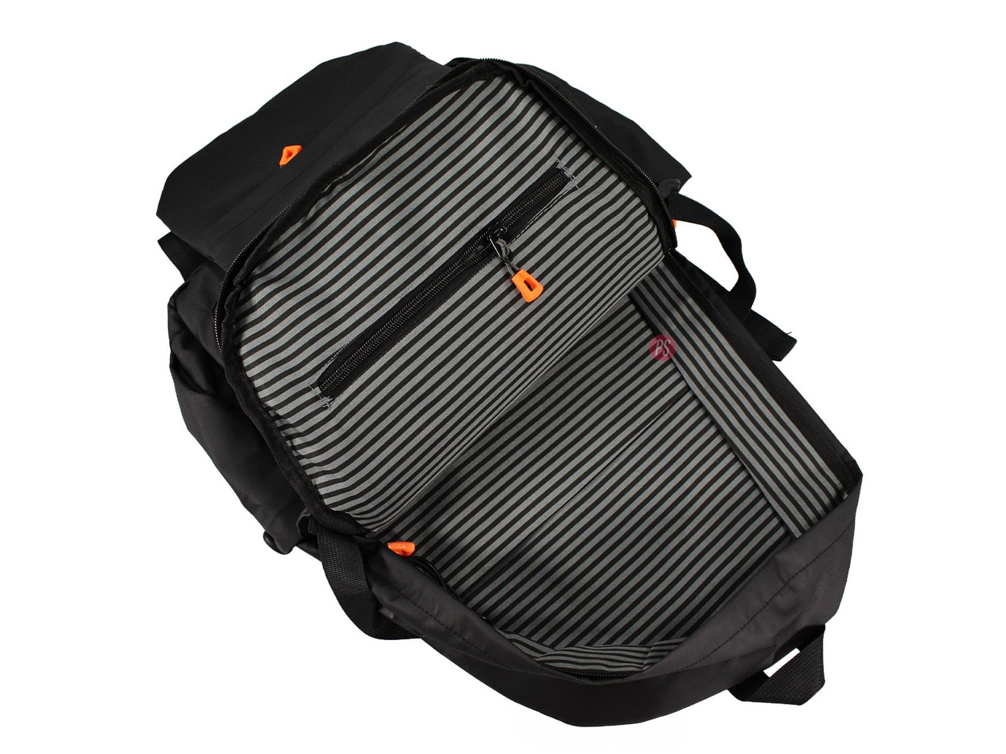 Mochila Negra Outdoor Casual Comoda y Resistente - PS 2