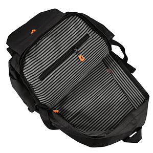 Mochila Negra Outdoor Casual Comoda y Resistente - PS