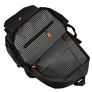 Mochila Negra Outdoor Casual Comoda y Resistente - PS