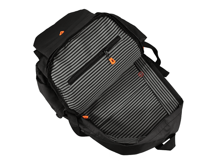Mochila Negra Outdoor Casual Comoda y Resistente - PS 2