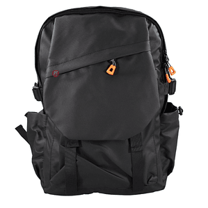 Mochila Negra Outdoor Casual Comoda y Resistente - PS