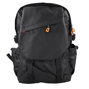 Mochila Negra Outdoor Casual Comoda y Resistente - PS